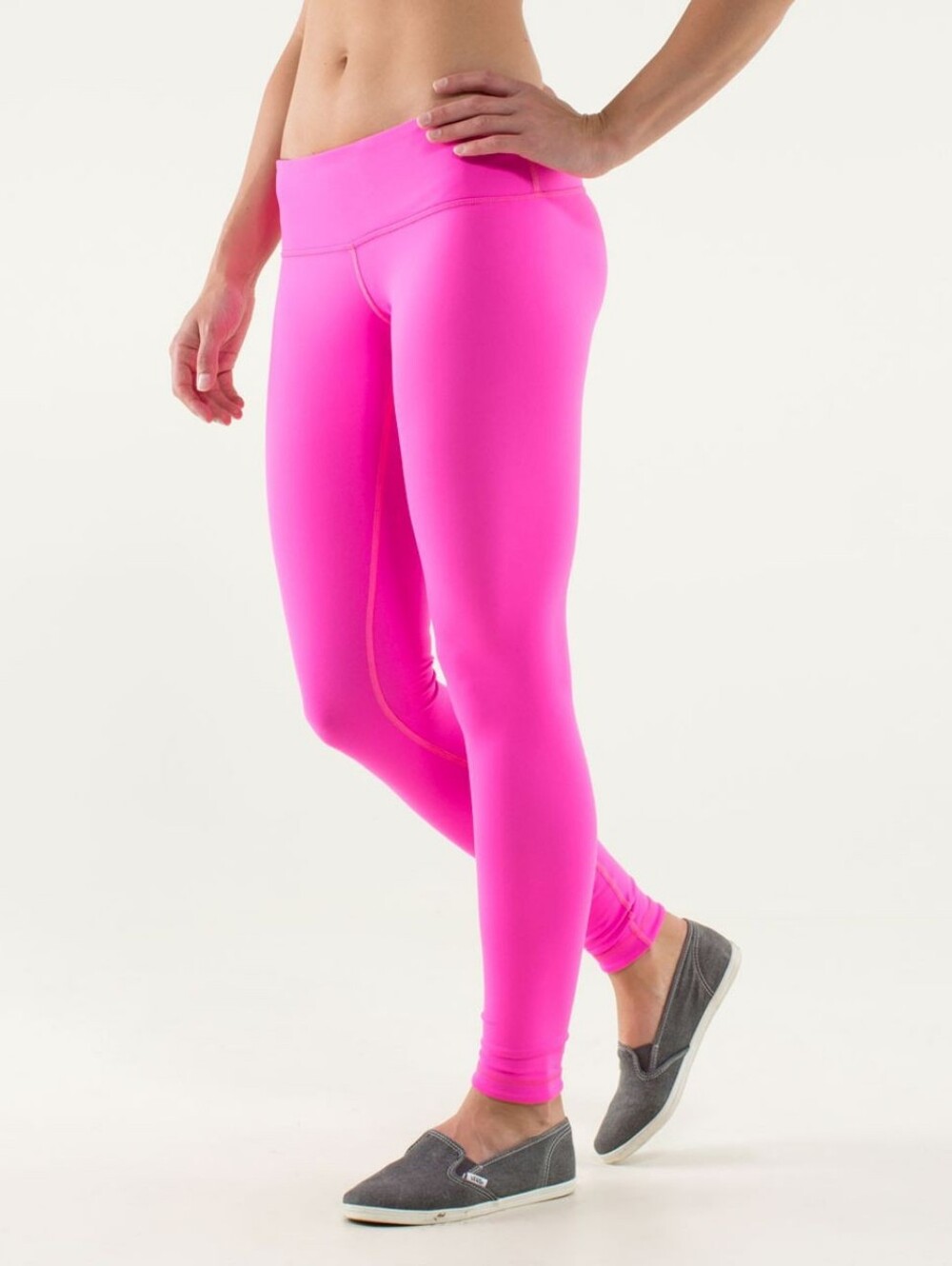 *Rare* Lululemon | Wunder Under Leggings In Raspberry Glo Light | Sz 2